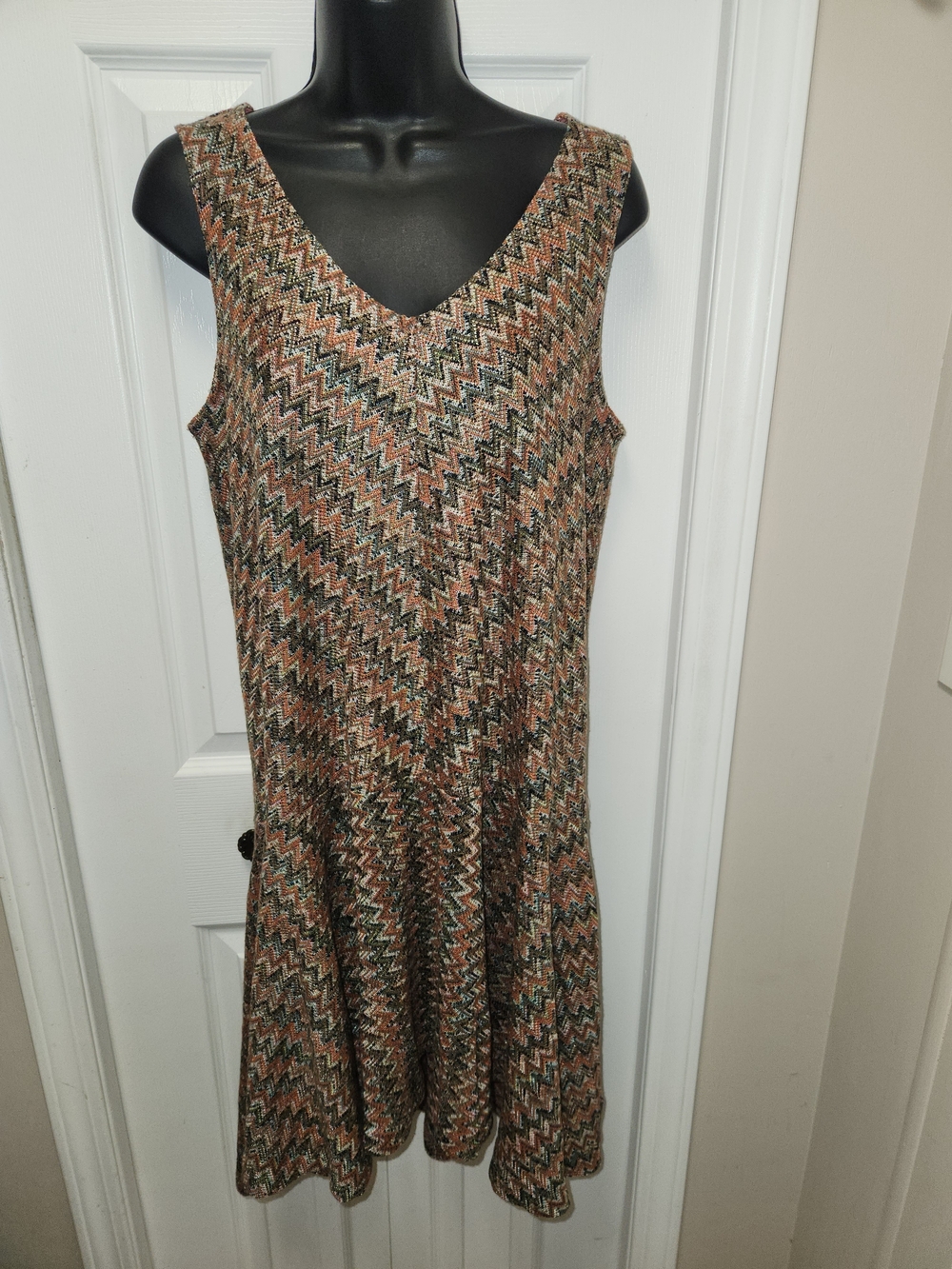 🍉Maeve Chevron Knit Dress